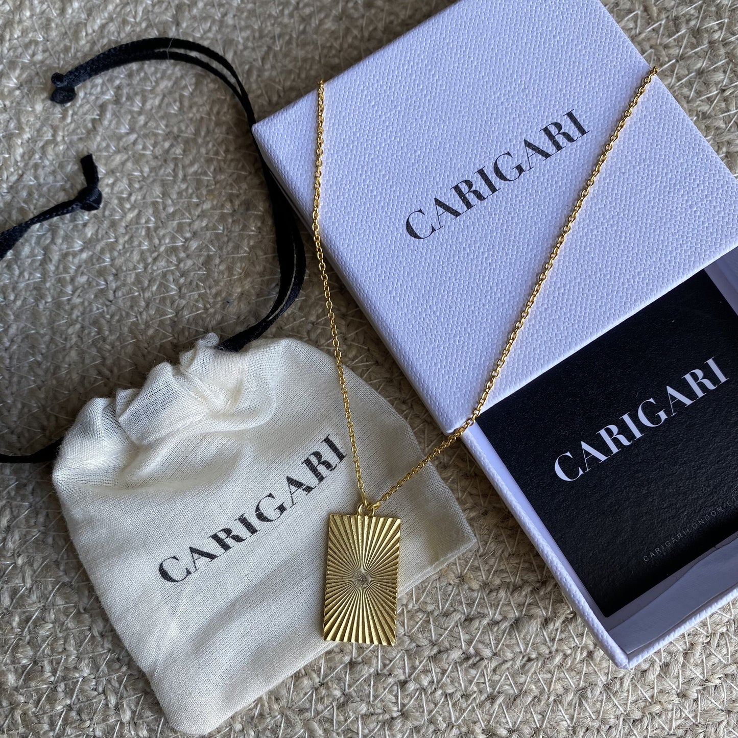Illusion Pendant Necklace | 18K Gold Plated